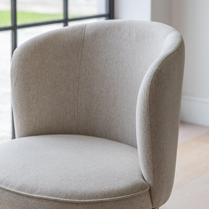 Jacob dining chairs - set of 2 - sand and black - Laura James