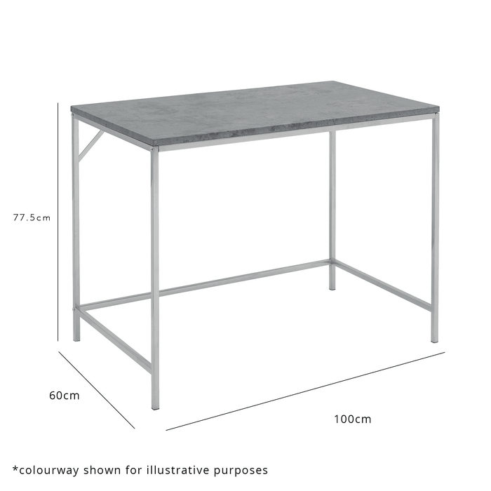Jay Marble Effect Desk - Gold