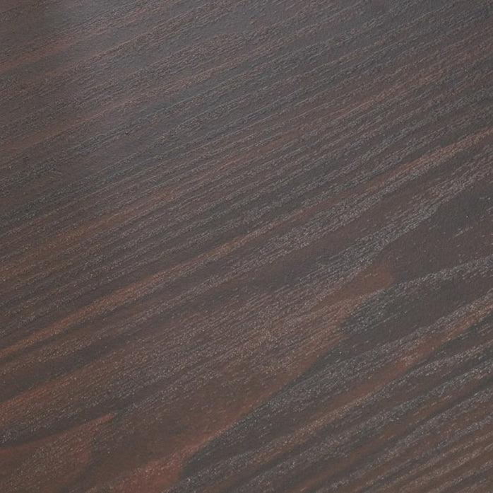 Jay side table - walnut effect and gold - Laura James