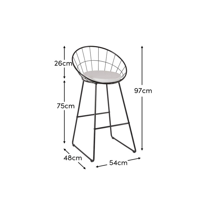 Jimmy breakfast bar stools - Laura James