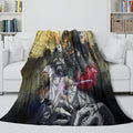 Jujutsu Kaisen Execution Blanket Flannel Throw Room Decoration