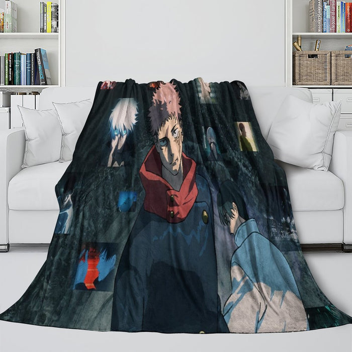 Jujutsu Kaisen Execution Blanket Flannel Throw Room Decoration