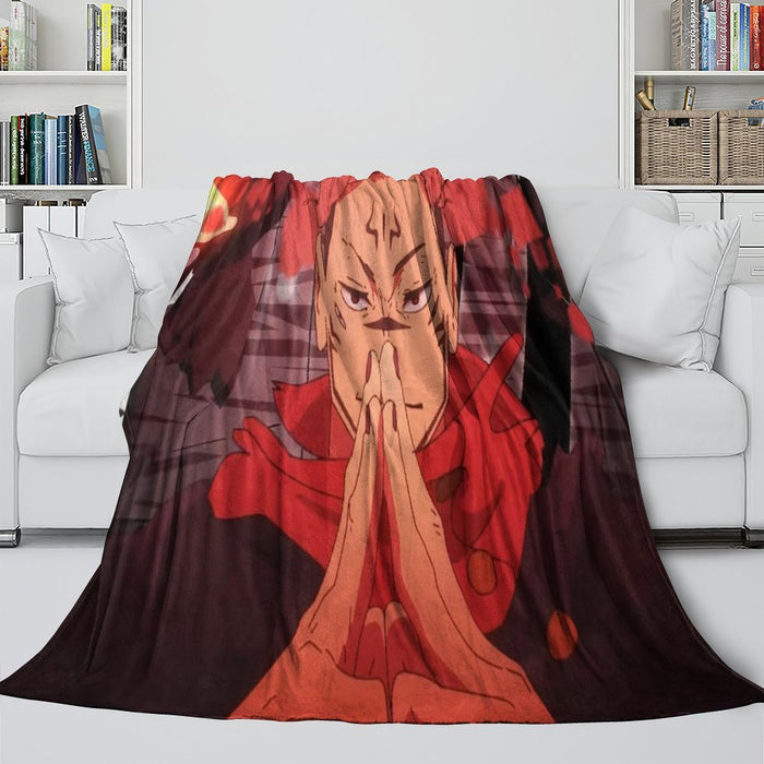Jujutsu Kaisen Execution Blanket Flannel Throw Room Decoration