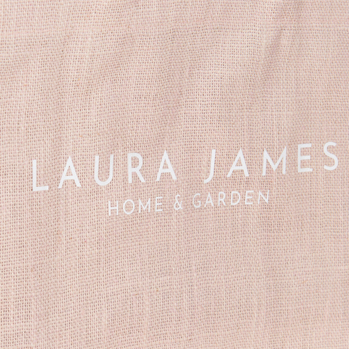 Jute Bag - Blush Pink - Laura James