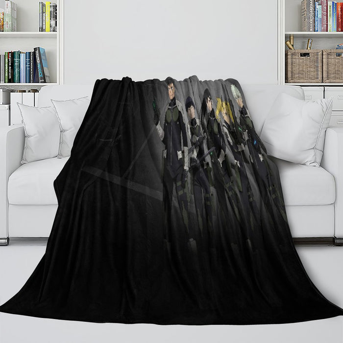 Kaiju No. 8 Blanket Flannel Fleece Throw Room Decoration