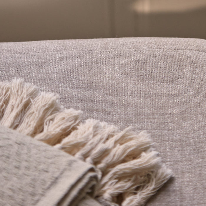 Kamiko Dining Bench - Mink Taupe - Laura James