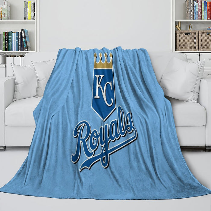 Kansas City Royals Blanket Flannel Throw Room Decoration