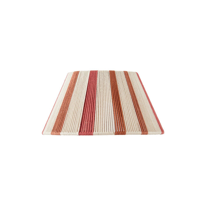 Kateli 35cm Cotton Empire Table Lamp - Paprika Stripe - Laura James