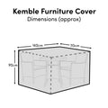 Kemble Bistro Raincover - 162x70x92cm