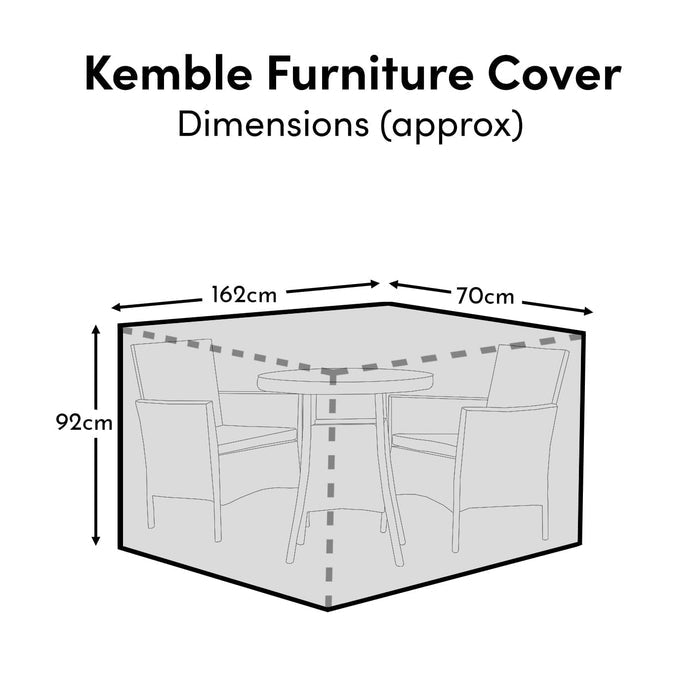 Kemble Bistro Raincover - 162x70x92cm