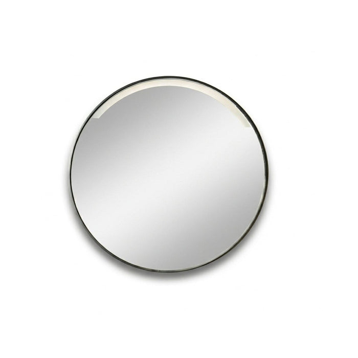 Kimbridge 90cm LED Round Bathroom Mirror - Black - Laura James