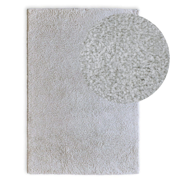 Kingsley Polyester Rug - Off White - 120 x 170cm - Laura James