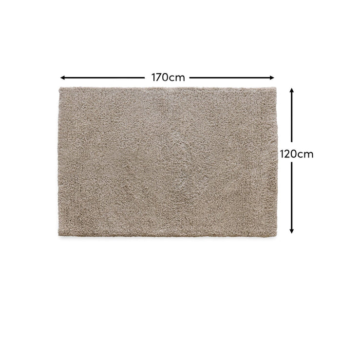 Kingsley Polyester Rug - Taupe - 120 x 170cm - Laura James