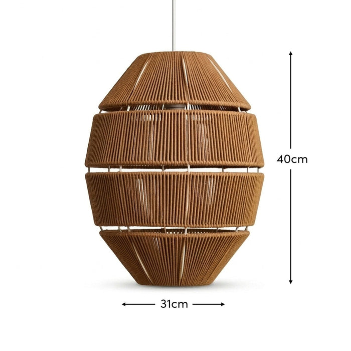 Kinston 40cm Pendant Shade - Mustard Yellow - Laura James