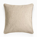 Knightsbridge 57x57cm Cushion Cover - Natural Boucle - Laura James