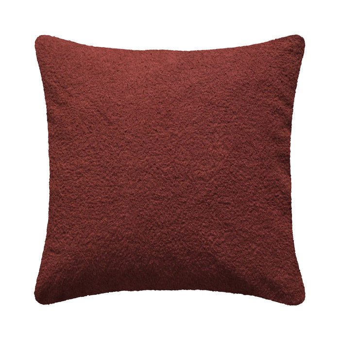 Knightsbridge 45x45cm Cushion Cover - Russet Boucle - Laura James