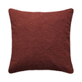 Knightsbridge 45x45cm Cushion Cover - Russet Boucle - Laura James