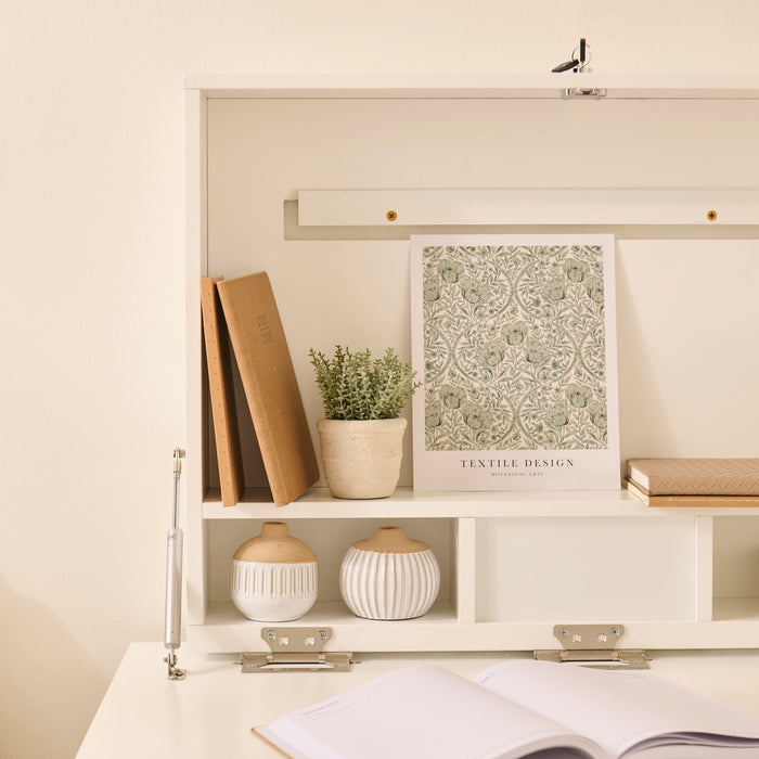Linden Folding Desk - Snow White - Laura James
