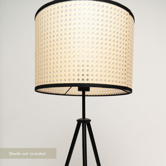 Black Tripod Floor Lamp - Laura James