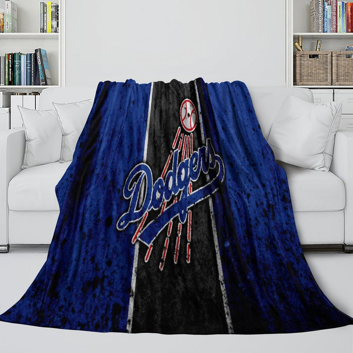 Los Angeles Dodgers Blanket Flannel Throw Room Decoration