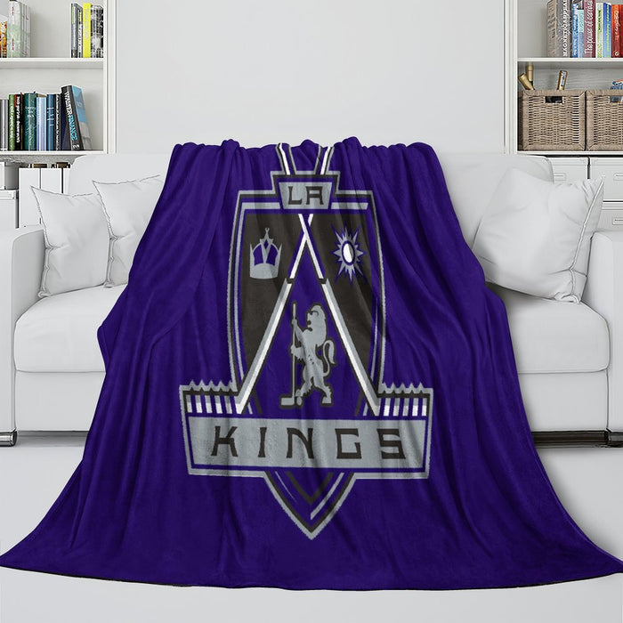 Los Angeles Kings Blanket Flannel Throw Kids Room Decoration