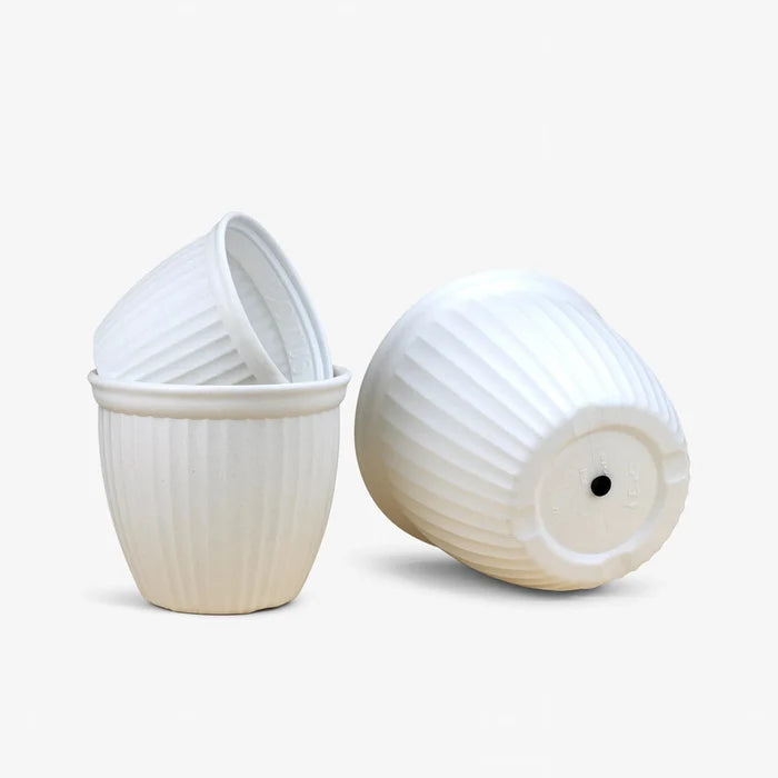 Lotus Planters - (Set of 3) Plastic Pot Urban Plant
