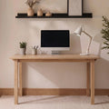 Lowell Whitewash Oak Desk - Whitewash Top - Laura James