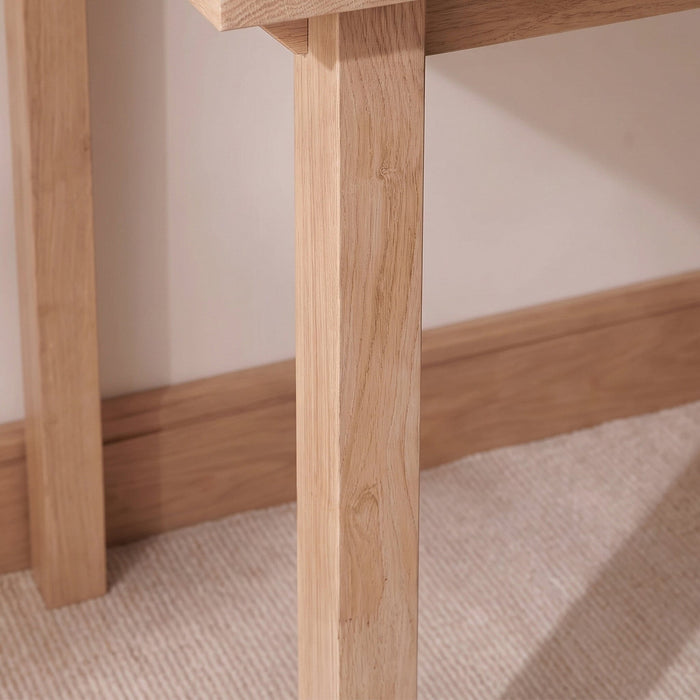 Lowell Whitewash Oak Desk - Whitewash Top - Laura James