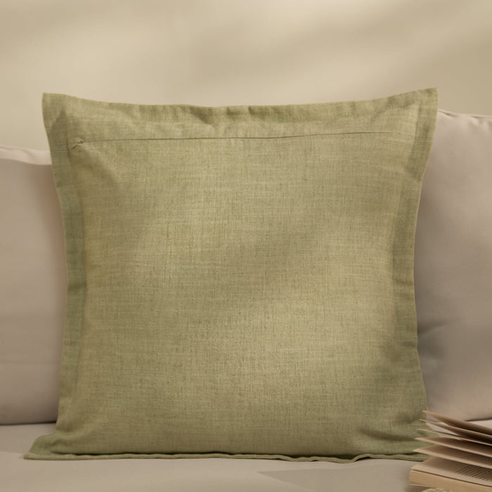Ludlow 50x50cm Outdoor Cushion Cover - Sage Green - Laura James