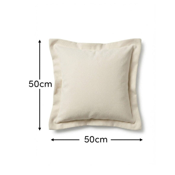 Ludney 50x50cm Cushion Cover - Ivory - Laura James