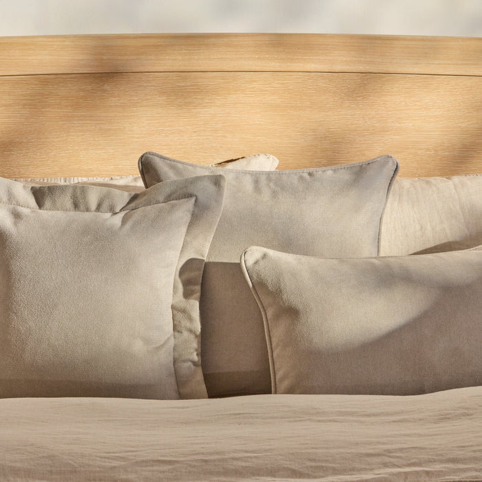 Ludney 50x50cm Cushion Cover - Soft Beige - Laura James
