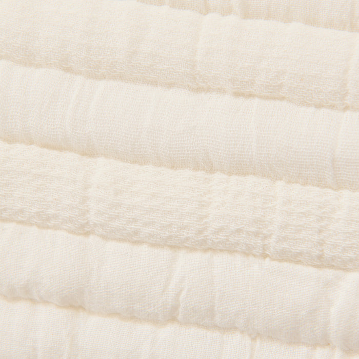 Malton 200x220cm Cotton Bedspread - White - Laura James