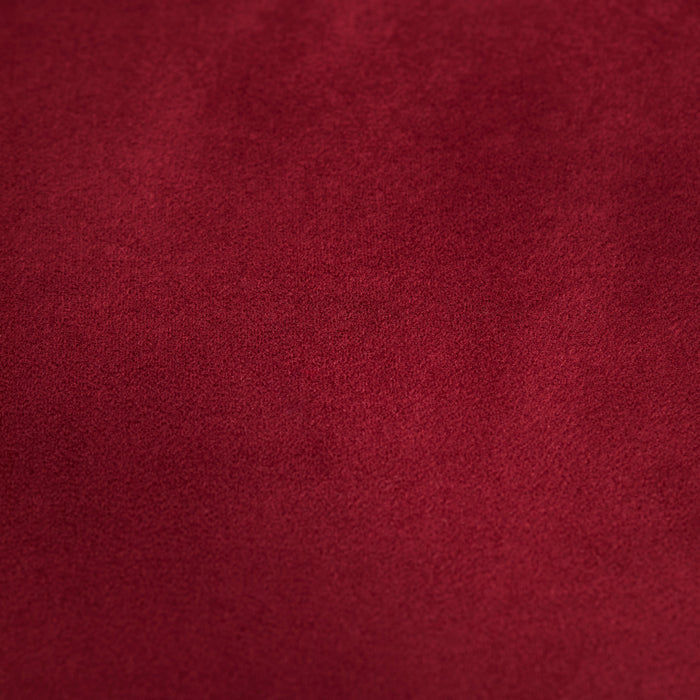 Margot 46cm Hexagon Footstool - Burgundy Velvet - Laura James