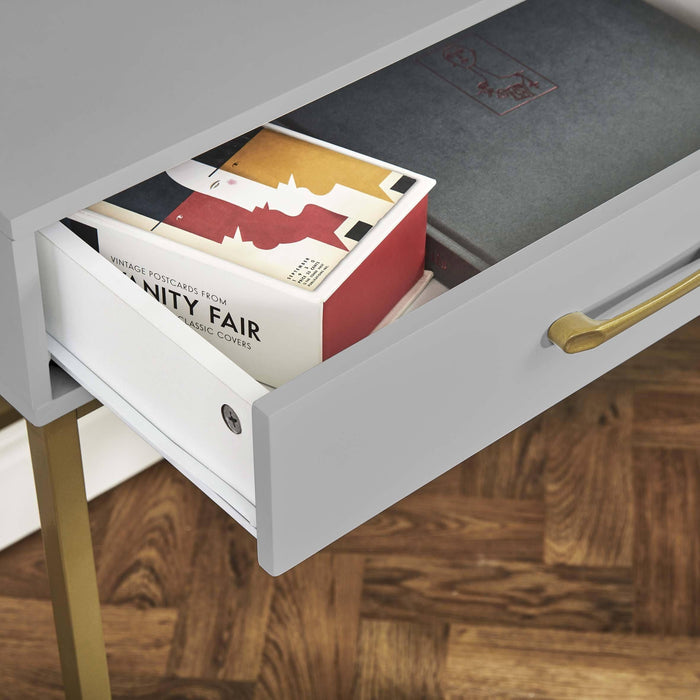 Marie desk - grey - Laura James