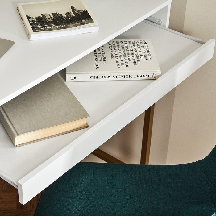 Marie desk - white - Laura James