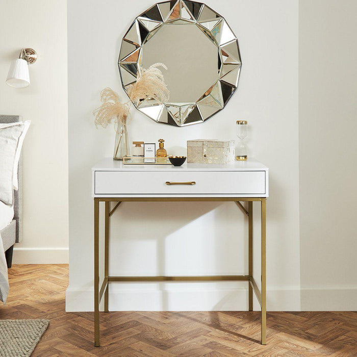 Marie small desk - white - Laura James
