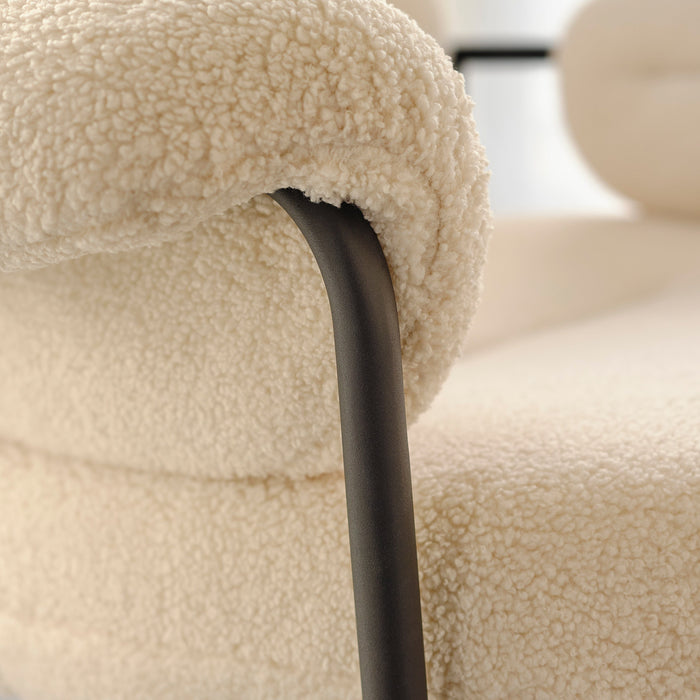 Mateo Boucle Armchair - Laura James