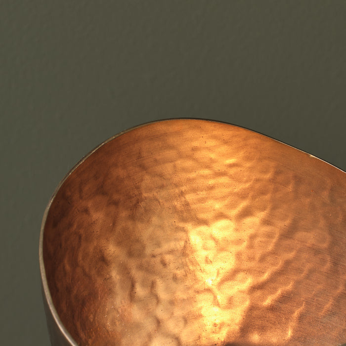 Meldon 10cm Metal Candle Holder - Gold - Laura James