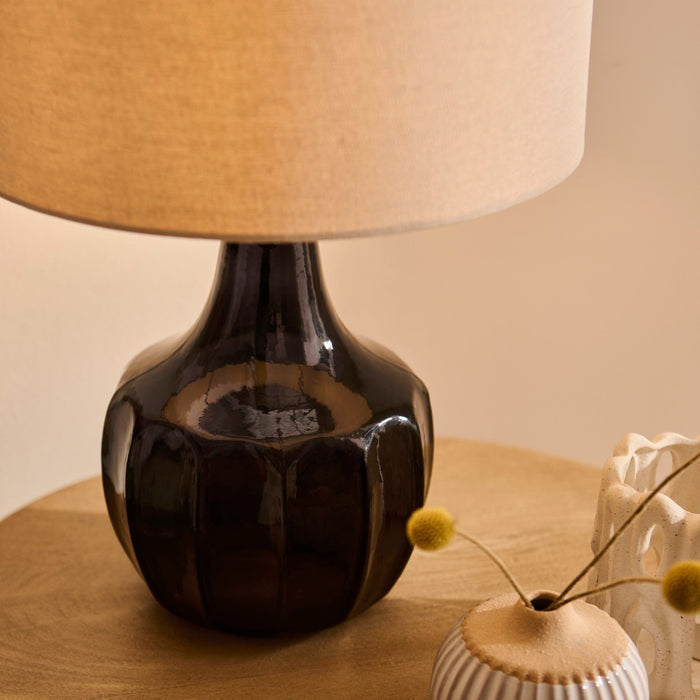 Midford_22cm_Glass_Table_Lamp_Base_Dark_Grey-1 - Laura James