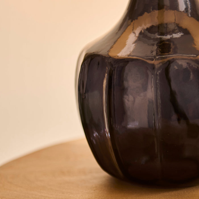 Midford_22cm_Glass_Table_Lamp_Base_Dark_Grey-1 - Laura James