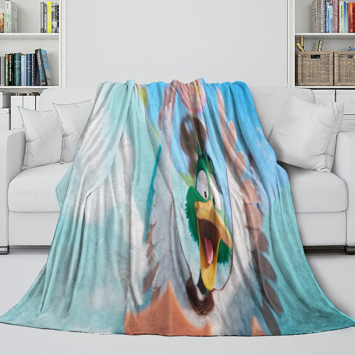 Migration Blanket Flannel Fleece Throw Room Decoration
