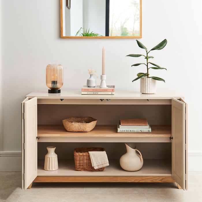Morgan 2 Door Sideboard - Taupe - Laura James
