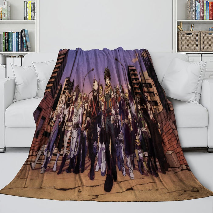 My Hero Academia You're Next Blanket Flannel Throw Room Decoration