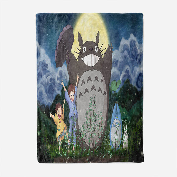 My Neighbour Totoro Blanket Flannel Throw Room Decoration
