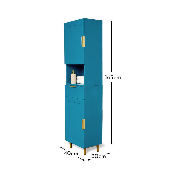 Nami Tallboy - Teal Blue