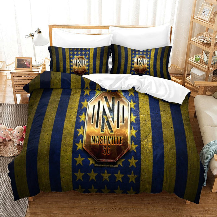 Nashville SC Bedding Set Duvet Cover Without Filler