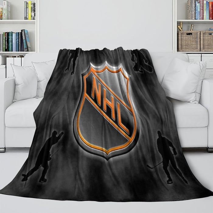National Hockey League NHL Blanket Flannel Throw Room Decoration