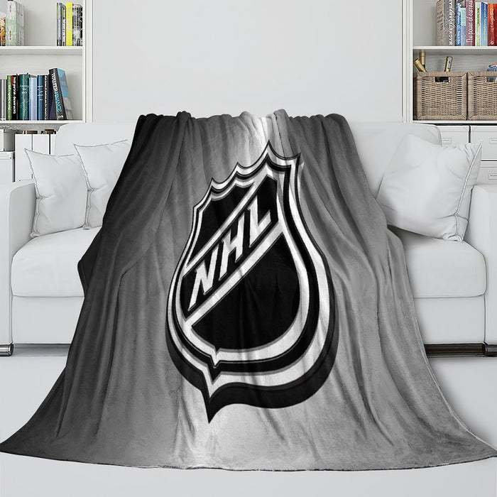National Hockey League NHL Blanket Flannel Throw Room Decoration