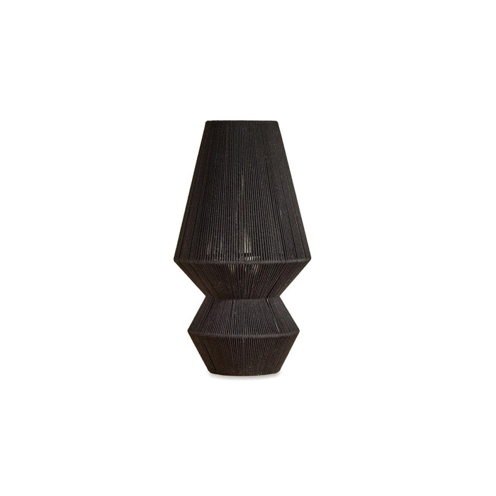 Neri Large Black Cotton String Table Lamp - Laura James