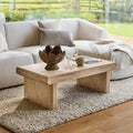 Nevaeh Coffee Table - Chalked Mango Wood - Laura James